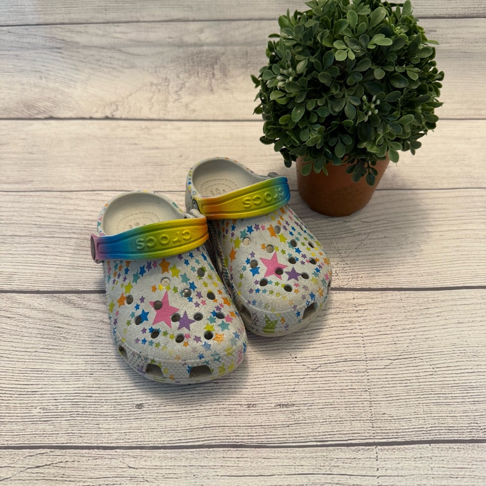 CROCS Toddler Classic Disco Dance Party Clog